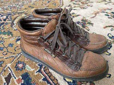 Mephisto Women's Size 9 Leather Ankle Boots Lace Up Trampoline’s Made In FRANCE • $30