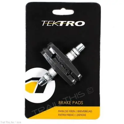 $8.65 • Buy Tektro V-Type Brake Pads / Shoes 63mm Threaded Post MTB/Hybrid Bike Fits Shimano