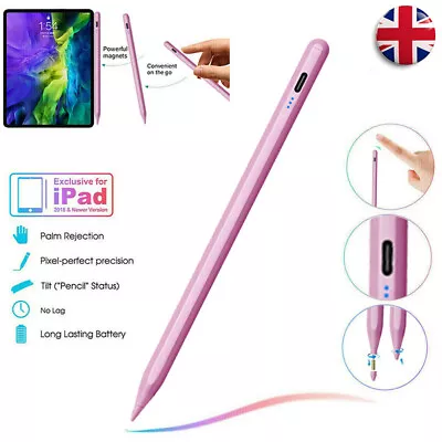 Stylus Pen For IPad 6th 7th 8th 9th 10th Gen For Apple Pencil 1st Generation UK • £6.99