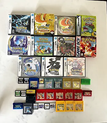 Authentic Pokemon Video Games LOT For GBA Nintendo DS/3DS/Gameboy Pick & Choose! • $214.99