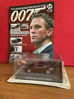 The James Bond Car Collection Aston Martin DBS Issue: 58. New & Sealed With Mag • £14.50