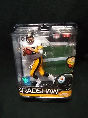 McFarlane Toys NFL Sports Picks Series 26 Terry Bradshaw White Jersey #1790/3000 • $49.99