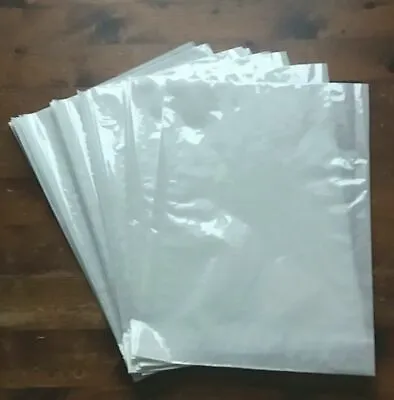 £1.99 • Buy Clear Face Bags 7  X 10   Film Fronted - Stamps / Postcards Hobbies Etc.