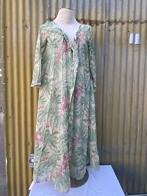 Vintage Mr Jac Robe The White Lotus Size M/L • $55