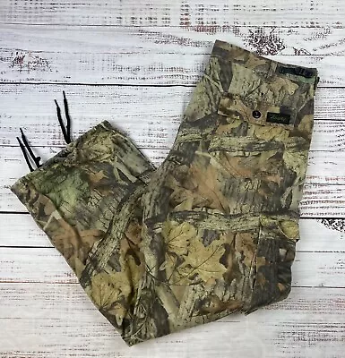 Vintage Liberty Men’s Realtree Camo Hunting Pants Size Large (36-38  Waist) USA • $29.59