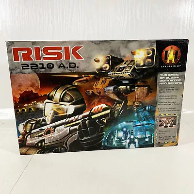 Risk 2210 AD Board Game Original Large Box Edition 99.9% Complete - Avalon Hill • $27.96