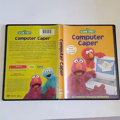 Sesame Street Computer Caper DVD 2002 Elmo’s World SCARCE RARE HTF Out Of Print • $47.50