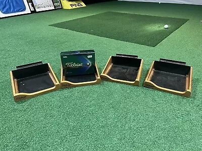 £4.99 • Buy Four Titleist Golf Ball Slat Wall Fixtures Rare Display PRO V