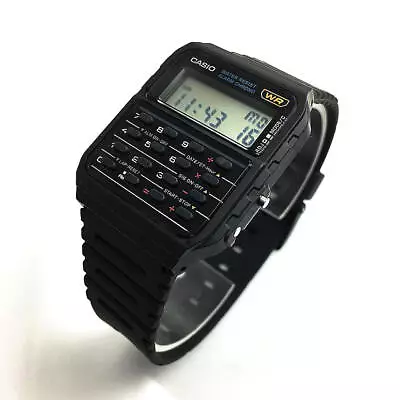 Casio Databank Calculator Watch CA53W-1 • $27.24