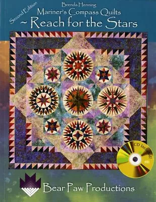 Mariners Compass Quilts 2nd Edition By Brenda Henning Of Bear Paw Productions • $27.95