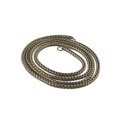 $100 • Buy Trollbeads Original Foxtail 13280 Necklace Silver 31.5 (30.5 Actual) Inch :0