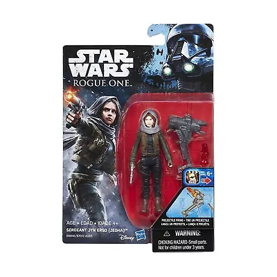 Star Wars Figure 3.75  Jyn Erso (jedha) 2 Accessories Projectile Rogue One B9846 • $15.95