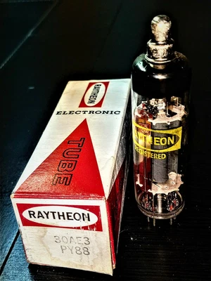 $8.40 • Buy Raytheon 30AE3 PY88 Damper Diode Vacuum Tube NOS NIB Tested Free Shipping