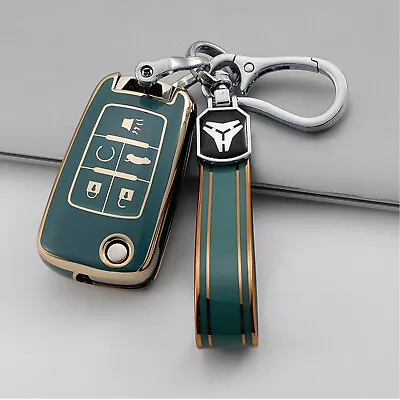 For Chevy Camaro Cruze Impala Equinox TPU Remotes Car Key Fob Cover Case Shell • $7.69