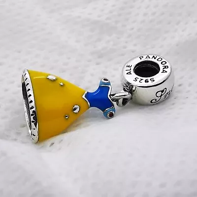 $21.99 • Buy Authentic Pandora Disney Snow White Dress Charm Sterling Silver 791579