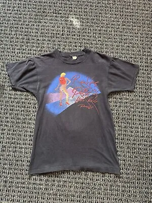 Vintage 80s Roger Waters Tour T Shirt Pink Floyd  Tee Size Large Pros And Cons • $89.99