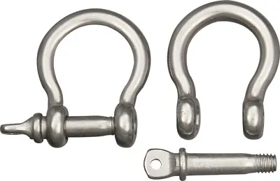 Bow Shackles Package Of 10 Stainless Construction Great For Paracord Bracelet • $12.19