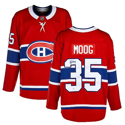 Andy Moog Autographed Montreal Hockey FNTCS Jersey • $411.38