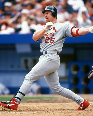 1999 St. Louis Cardinals MARK MCGWIRE Glossy 8x10 Photo Baseball Print Poster • $5.49