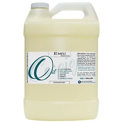$9.99 • Buy Emu Oil 100 Pure Organic Australian 6 X Refined 4 16 32 128 Oz Hair Skin Pain 