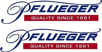 PFLUEGER - 350mm X 90mm X 2 - BOAT DECALS • $17.50