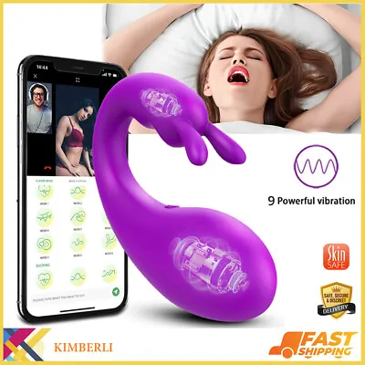 App Control Wearable Panties Vibrator Rabbit Clit G Spot Massager Women Sex Toys • $32.95