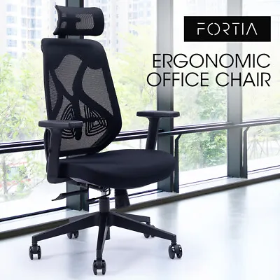 FORTIA Ergonomic Office Desk Chair Mesh With Back Support Comfortable Lumbar • $234