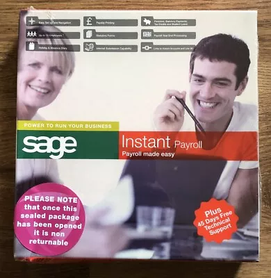 Sage Instant Payroll Made Easy V11. New • £4