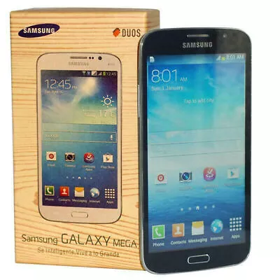 New In Box Samsung Galaxy Mega I9152 Android GSM Unlocked DUAL SIM Smartphone • $55