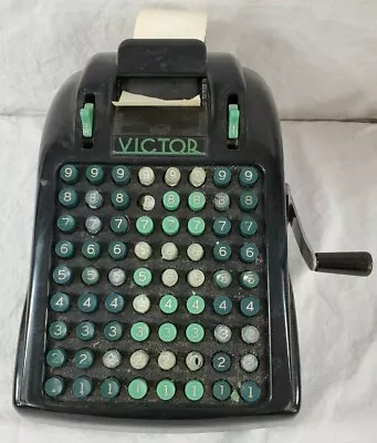 Vintage Victor Adding Machine 1919 - 1920 Works Made In Chicago USA • $49.67