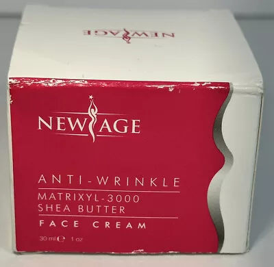 New Age Advanced Anti-Wrinkle Face Cream Matrixyl 3000 Shea Butter NEW • $27.99