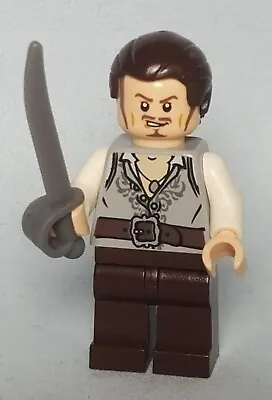 £5.99 • Buy LEGO Pirates Of The Caribbean Minifigure - Will Turner - Sets: 4184 4182 4183