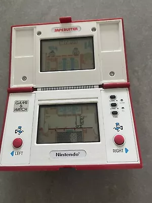 ORIGINAL Nintendo GAME & WATCH Safebuster LCD Vintage RETRO Handheld WORKING • £28.57