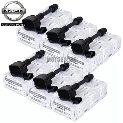 6x Genuine Ignition Coils 22448-8J115 For Nissan Altima Maxima Frontier UF349 US • $93.45