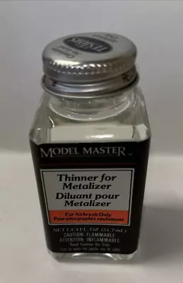 TESTORS MODEL MASTER Thinner For Metalizer  1.75 Ounce 52ml L FREE SHIPPING! • $16.74