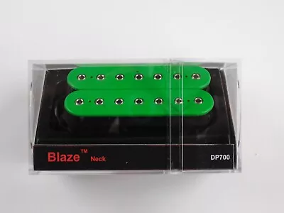 DiMarzio Blaze 7 String Neck Humbucker Green W/Chrome Poles DP 700 • $116