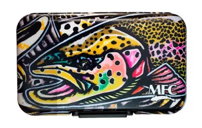 Montana Fly Company Mfc Estrada's Rainbow Poly Fly Box Featuring Slit Foam • $28