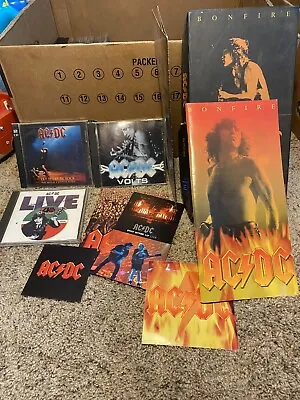 AC/DC Bonfire Box Set (3 Cds Poster Extras) • £14.47