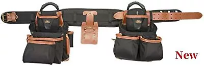 1X CLC Custom LeatherCraft 51452 4 Piece Top Of The Line Pro Framer's Tool Belt • $160.20