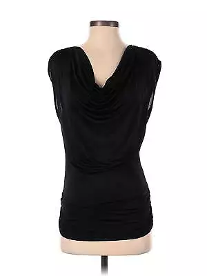 Moda International Women Black Sleeveless Top S • $15.74