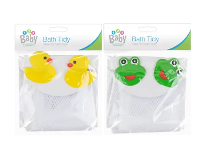 £2.99 • Buy Baby Bath Tidy Net- Kids Toy Tidy Organiser Mesh Toys Storage Bathroom Frog Duck