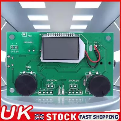 Digital Stereo FM Radio Receiver Module DC 3-5V With LCD Display DIY Radio Kit • £9.99