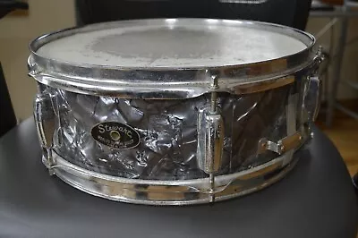 Vintage Japanese  Stewart  Brand Snare Drum- Decent Complete Condition • $15