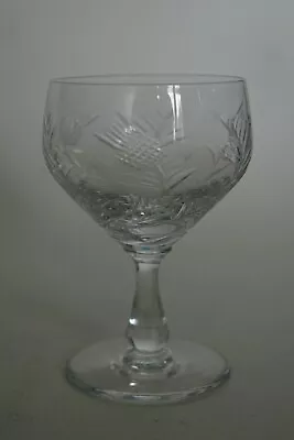 £8.95 • Buy Edinburgh Crystal THISTLE Pattern - Cocktail Saucer