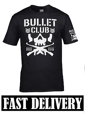 Bone Soldier Bullet Club Njpw Fancy Dress 90s Retro Sports Wrestler T-shirt • £13.99