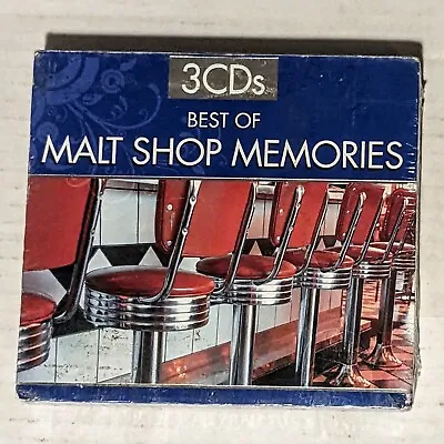 BEST OF MALT SHOP MEMORIES (3 CD Set) - Audio CD • $10