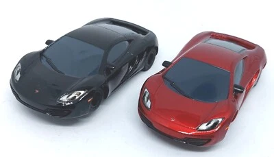 £20 • Buy 12V MICRO Scalextric - Pair Of Mclaren MP4 12C Black  And Red