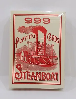 999 STEAMBOAT Playing Cards Red Deck -- Dan And Dave -- BRAND NEW Sealed -- RARE • $45.95