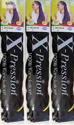 2 Pack  Xpression Rich Braid Hair Twist Colour 2 New Original Quality. • £5.40