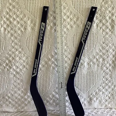 2 Mini EZ Goal Jr Pro Hockey Sticks Blue LH • $9.99